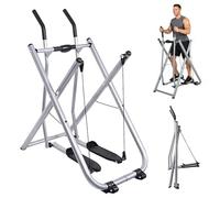 Máquina de ejercicio, deslizador de entrenamiento cardiovascular para el hogar, elíptica plegable para espacios pequeños, capacidad de peso de 265 libras para el hogar, gimnasio, oficina