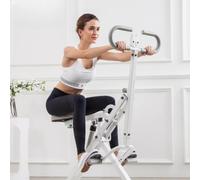 Máquina de ejercicio plegable para adultos, portátil, para gimnasio en casa, entrenamiento de piernas, entrenador de glúteos con alta capacidad