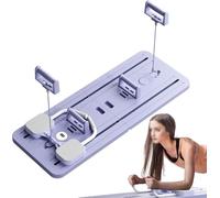 Máquina de ejercicio, tabla abdominal multifuncional con bandas de resistencia y rodillera, rebote automático