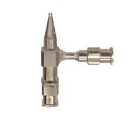 Máquina de electrohilado y electroespray con aguja metálica coaxial desmontable de 18G/13G