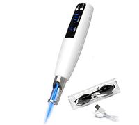Máquina De Eliminación De Puntos De Luz De Pulso De Picosegundos, Recargable, Pluma De Picosegundos Con Pantalla Lcd, Con 9 Modos, Para Pecas/Lunares/Manchas Marrones/Tatuaje,Blue