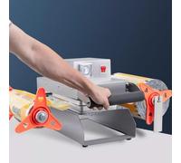 Máquina de embalaje manual de alimentos para sellar con calor bandejas comerciales de carne y sándwich, solución de sellado para llevar