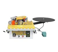 Máquina De Enchapado De Bordes, Enchapadora De Bordes Portátil, Curva De ángulo Recto Línea Recta, Aplicación De Pegamento A Doble Cara, Corte Automático De Cinta, Control De Temperatura Inteligent B