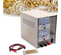 Máquina de enchapado en oro, Máquina de enchapado de joyería 5A, Máquina de recubrimiento de joyería, Equipo de galvanoplastia de oro y plata, Voltaje ajustable, Disipación de calor porosa, para