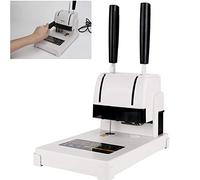 Máquina de encuadernación con termofusible, accesorios de oficina, máquina de encuadernación financiera, comprobante financiero, máquina de perforación manual de contabilidad inalámbrica, má