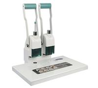 Máquina de encuadernación con termofusible Accesorios de oficina, Máquina plegadora manual, Encuadernación profesional de presentaciones y documentos Máquina perforadora manual de contabilid