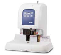 Máquina de encuadernación con termofusible, accesorios de oficina, perforadora automática, encuadernadora financiera, perforadora de alta resistencia de 50 mm de espesor, máquina de encuader