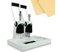 Máquina de encuadernación con termofusible, perforadora automática de alta resistencia para encuadernación escolar y de oficina, encuadernadora eléctrica manual de comprobantes de contabilid