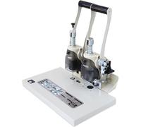 Máquina de encuadernación para certificados financieros, grosor de encuadernación de 30 mm, perforación automática de fusión en caliente, mango que ahorra mano de obra para uso en oficina y escuela