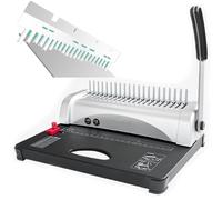 Máquina De Encuadernación, Peine De Diseño De 21 Orificios, 350 Hojas, Manual De Encuadernación Perforadora De Papel, Para Uso En Oficina Y Escuela A4/a5