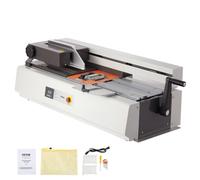VEVOR Máquina de Encuadernación Térmica Máquina Encuadernadora con capacidad de 400 Hojas Encuadernadora de Libros Térmica Grosor de Encuadernación de 40 mm, Documento A3 (borde corto), A4, A5
