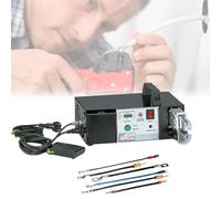 Máquina de engaste eléctrica 90W/12,7KN, Alicates de engaste eléctricos multifuncionales, Rango de engaste 0,25-35 mm², Terminal aislado 5,5 mm², con pelado y corte, para reciclaje de cable de cobre