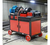 Máquina de enhebrado de barras de refuerzo eléctrica de alta velocidad, herramienta automática de laminación de roscas para conexiones rápidas y fiables de barra de acero
