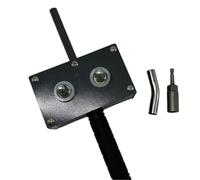 Máquina de enhebrado de cables eléctricos de alta resistencia, diseño compacto adecuado para cableado eléctrico, aplicaciones industriales de bricolaje, extractor de cables eléctrico portátil