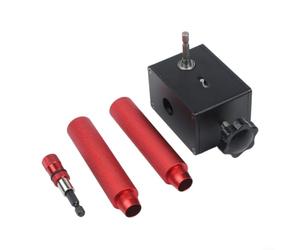 Máquina de enhebrado de cables eléctricos, herramienta automática de cableado de pared compatible con cualquier taladro, aleación de aluminio, diseño rojo y negro para instalación de cables de 3 mm a