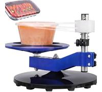 Máquina de envasado de alimentos con tapa giratoria de 360 grados, altura ajustable para recipientes de restaurante y sopa, sellado eficiente para un servicio rápido