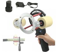 Máquina de Envoltura de Cables Eléctrica Portátil, Envolvedora de Cinta Para Tubos de Aire Acondicionado con Velocidad Ajustable 70-380 Rpm, Aplicador de Cinta Portátil Para Aislamiento de Tubos