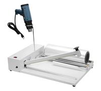 Máquina de envoltura retráctil de barras, selladora de envoltura retráctil con pistola de calor, selladora de envoltura retráctil de película retráctil compatible con película de PVC POF 45cm/17.7in