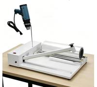 Máquina de envoltura retráctil para embalaje, sellador térmico resistente con pistola de 1800 W, temperatura ajustable de 1 a 9, sellado y corte en un solo paso para bolsas de PE/POF, ideal para