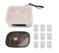 Máquina de enzimas fermentadora automática de gran capacidad para hacer yogur inteligente Control de temperatura constante para la cocina casera Acero inoxidable 1,6 L