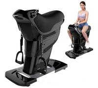 Máquina de equitación para interiores, simulación 3D eléctrica, 20 velocidades, pantalla LCD, capacidad de 330 libras, equipo de fitness aeróbico para quemar grasa y dar forma