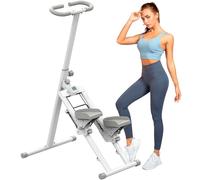 Máquina de escalada vertical, pedal portátil plegable Steppers, bicicleta elíptica, entrenamiento en casa, gimnasio, aparatos de fitness para el hogar