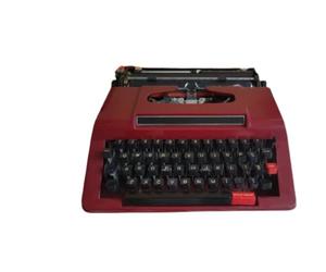 Máquina De Escribir Eléctrica Portátil para Negocios, Ideal para Escribir En La Oficina En Casa, Tomar Notas, Escribir Cartas Y Preparar Documentos. A