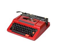 Máquina de Escribir Manual - Coleccionable literario Antiguo portátil Vintage para Escribir Cartas y novelas - Idea Funciona Bien