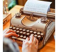 Máquina de escribir manual de estilo retro, máquina de escribir mecánica inglesa portátil de estilo nostálgico for notas, cartas o escritura creativa, fácil de usar, colección for escritores.