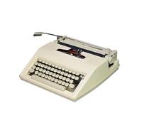 Máquina de Escribir Manual - Máquina de Escribir mecánica portátil Vintage para Escribir Cartas en Cualquier Lugar - Fácil de Usar, diseño Tradicional, Ideal para proyectos creativos y escritores