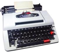Máquina de escribir manual para escribir cartas y notas, procesador de texto portátil para oficina en casa y escritorio de estudio