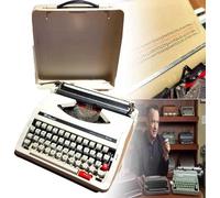 Máquina de Escribir Manual portátil Botones Flexibles Collecti Escritura Clara Escritores literarios