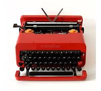 Máquina de escribir manual portátil, máquina de escribir tradicional antigua con doble cinta y caja exterior, regalo literario perfecto para el hogar o sala de estudio