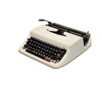 Máquina de Escribir Manual portátil Tradicional anticuada,Máquina de Escribir Vintage for un Flujo nostálgico - Máquina de Escribir Manual portátil,Mecanografía Normal,Fácil de Usar