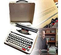 Máquina de Escribir Manual portátil Tradicional, máquina de Escribir Antigua, clásica y Retro para escritores, Elegante y Duradera, clásica Word Pro