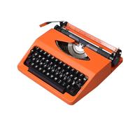 Máquina de Escribir Manual: procesador de Textos clásico de Estilo Retro Vintage para escritores, portátil e Ideal para Uso doméstico y de Oficina, para Escribir Cartas y Tarjetas