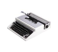 Máquina de escribir manual retro clásica - Máquina de escribir vintage para escritores, salas de manualidades y correspondencia - Regalo ideal para entusiastas de la mecanografía y proyectos creativos