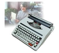 Máquina de escribir manual vintage, máquina de escribir mecánica retro portátil, portátil para tomar notas, cartas, memorias, para oficina en casa, sala de estudio, escritorio
