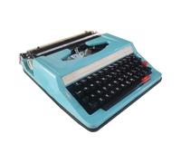 Máquina de Escribir Manual Vintage: máquina de Escribir portátil Tradicional para escritores y coleccionistas, diseño Retro, fácil de Usar, Experiencia nostálgica