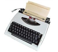 Máquina de escribir manual vintage para escritores, máquina de escribir mecánica portátil, ideal para el hogar, la oficina o el escritorio de estudio