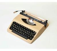 Máquina De Escribir Manual Vintage Portátil, Máquina De Escribir Antigua Clásica Retro Para Escritores, Máquina De Escribir Nostálgica Duradera, Procesador De Textos Clásico, Máquina De Escribir De Es