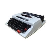 Máquina de Escribir mecánica Creativa, máquina de Escribir Manual de Estilo Retro Tradicional for escritores, fácil de Usar, for Notas o Cartas, for Notas, Cartas o Escritura Creativa(White)