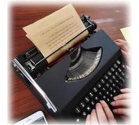 Máquina de Escribir mecánica Inglesa Antigua,Máquina de Escribir Vintage