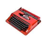Máquina de Escribir mecánica para escritores - Estilo Retro Tradicional portátil fácil de Usar para Notas, Cartas y Escritura Creativa - Colección Nostálgica