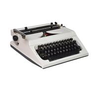 Máquina de Escribir mecánica portátil - Máquina de Escribir Manual clásica Vintage Ideal para Escribir novelas en Cualquier Lugar - Fácil de Usar, coleccionistas y escritores