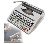 Máquina de escribir portátil y tradicional, tradicional, portátil, creativa, manual, uso normal, para notas o cartas o escritura creativa