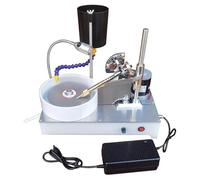 Máquina de escritorio for tallar piedras preciosas, pulidora de joyas, amoladora plana, lapidaria, 2800 RPM, 120 W(Regular)