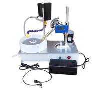 Máquina de escritorio for tallar piedras preciosas, pulidora de joyas, amoladora plana, lapidaria, 2800 RPM, 120 W(Digital display)
