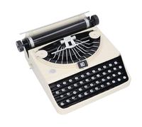 Máquina de Escritura Vintage Vintage, Trabajo de la Oficina de decoración del hogar y decoración, Adorno de antiestress de Retro para Estudio, Oficina Creativa o Espacio de diseño