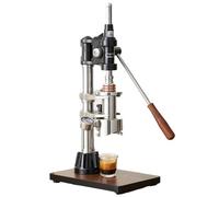 Máquina de espresso manual de palanca, cafetera de prensa manual de 1 a 16 bar con manómetro, dispositivo de extracción de acero inoxidable para barista en casa y cafetería al aire libre